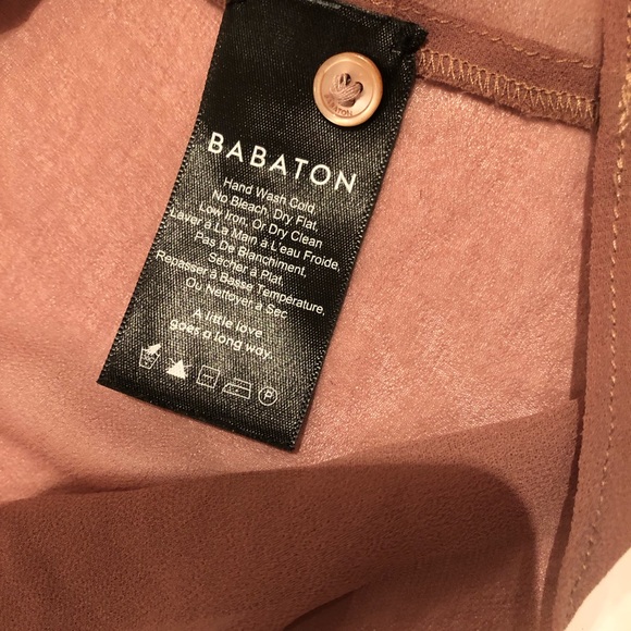 Aritzia Babaton Blouse toffee brown size M - Picture 4 of 10